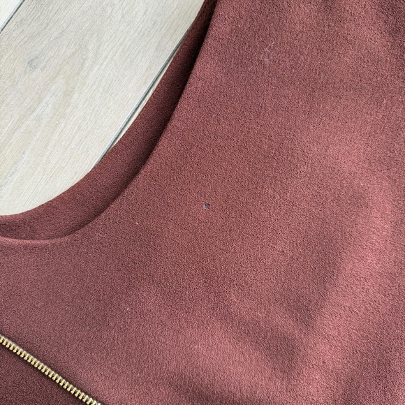 Vintage Howard Wolf Brown Fitted Zip Detail Vest - Picture 9 of 10